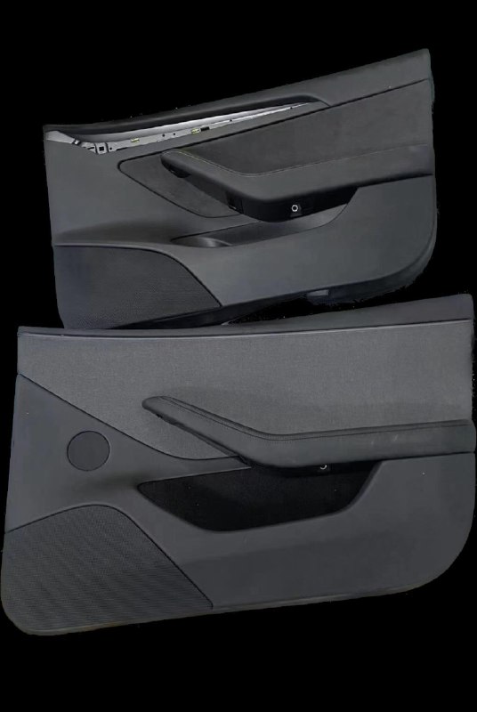 Do the alleged refreshed doors of Highland Tesla look nice? I think so.配图