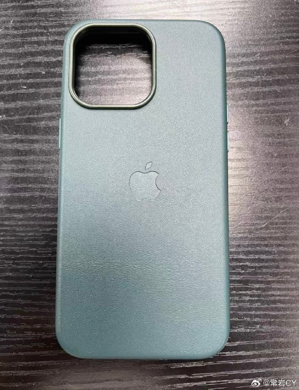 iPhone 15 Ultra的官方手机壳泄露，侧面上有第三个按钮，取代了旧的拨动式静音开关。配图