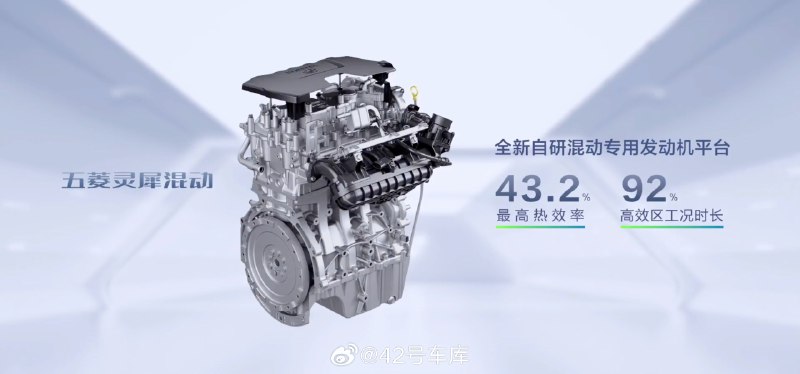 五菱星光的这套灵犀混动，官方油耗为 3.98 L/100 km（WLTC），实际试驾的时候正常开基本就在 4 - 5 L 左右，燃油经济性确实不错。配图